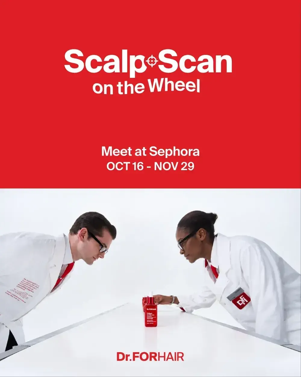 Dr. ForHair's Scalp Scan on the Wheel