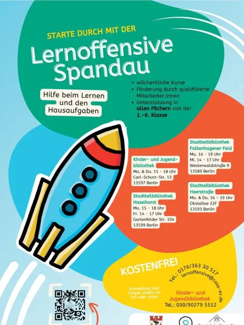 Klasse 1 bis 6: Lernoffensive Spandau