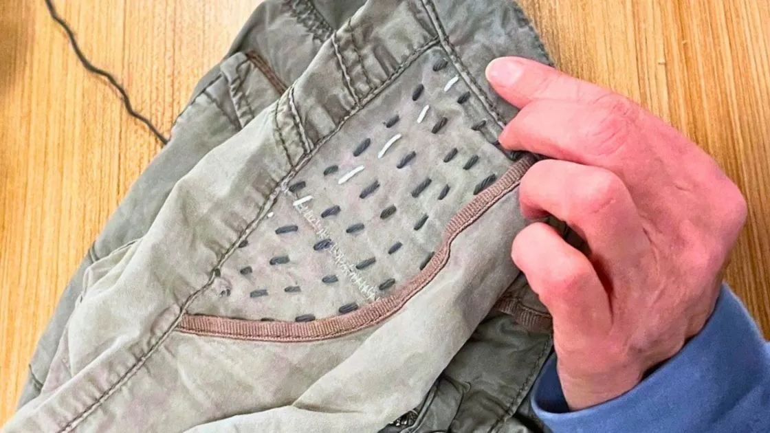 Kleidung reparieren mit der Sashiko-Technik