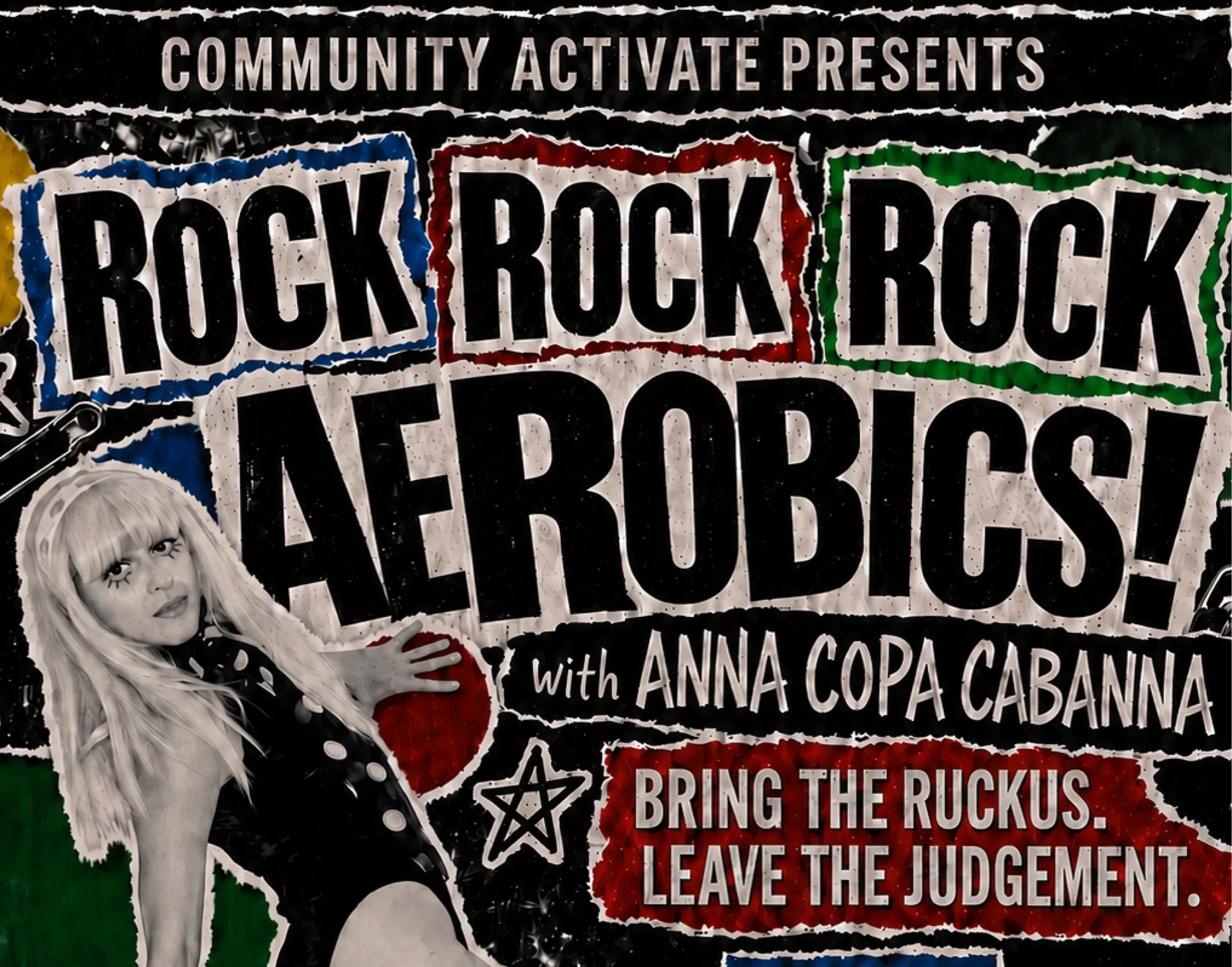 Community Activate Presents: Rock Rock Rock Aerobics with Anna Copa Cabanna