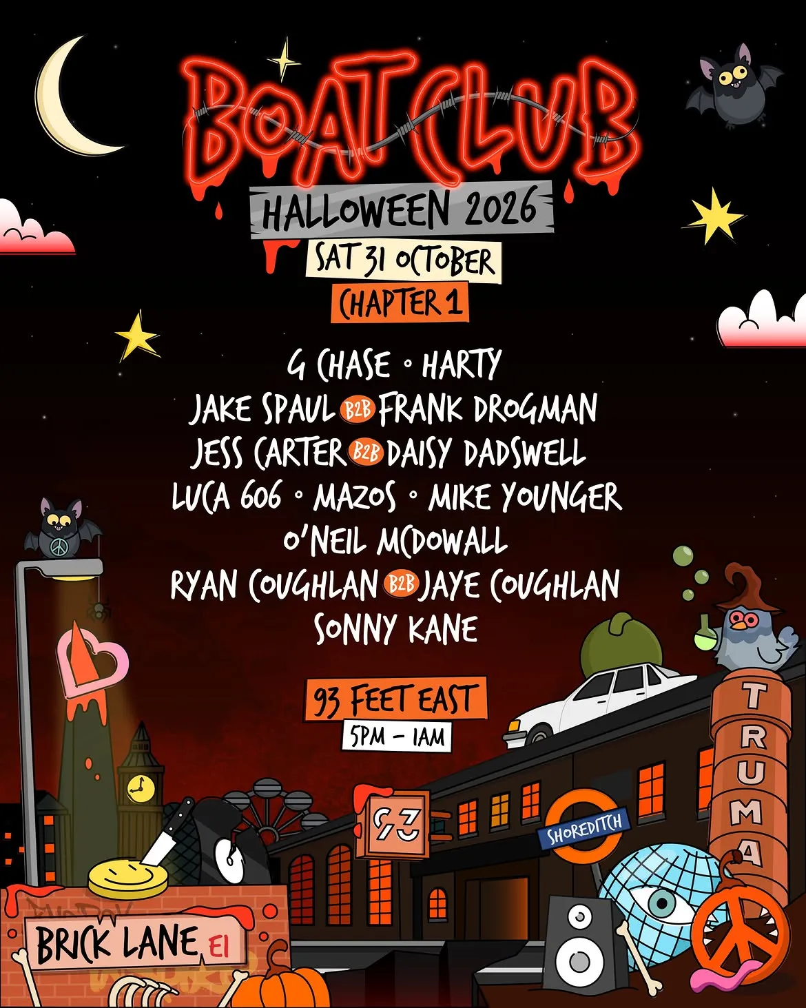 BOAT CLUB HALLOWEEN 2026