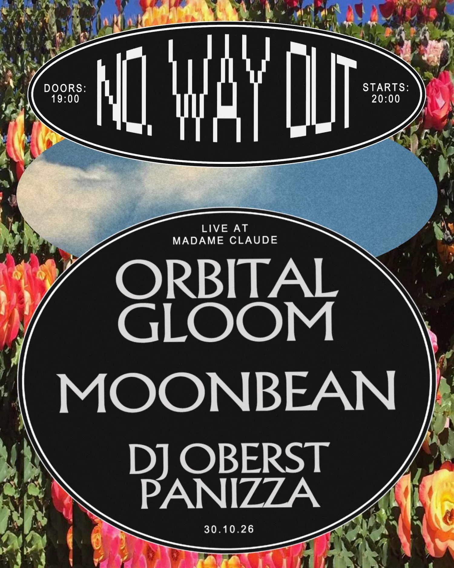 MOONBEAN + ORBITAL GLOOM + Oberst Panizza (DJ-Set)