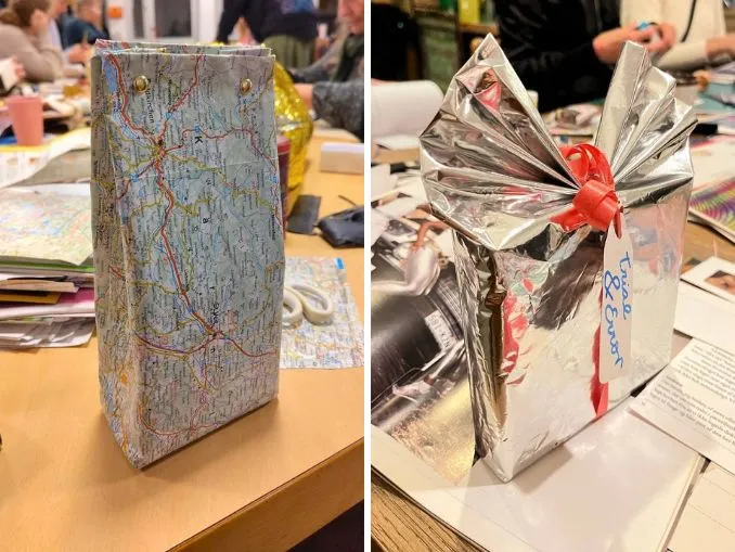 Nachhaltige Geschenkverpackungen ohne Müll! Wir gestalten Schachteln, Umschläge und Co.