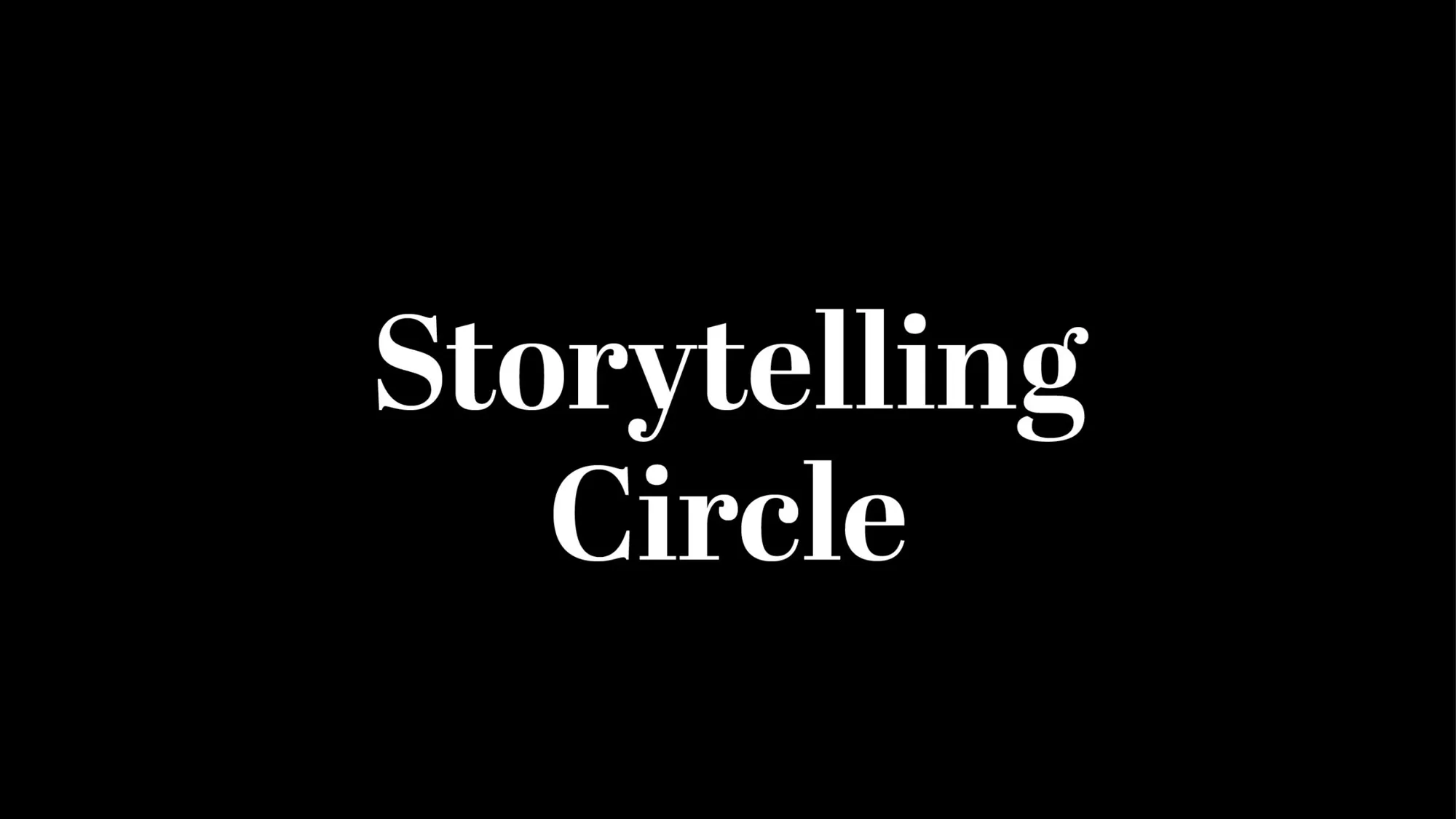 Storytelling Circle (Online)