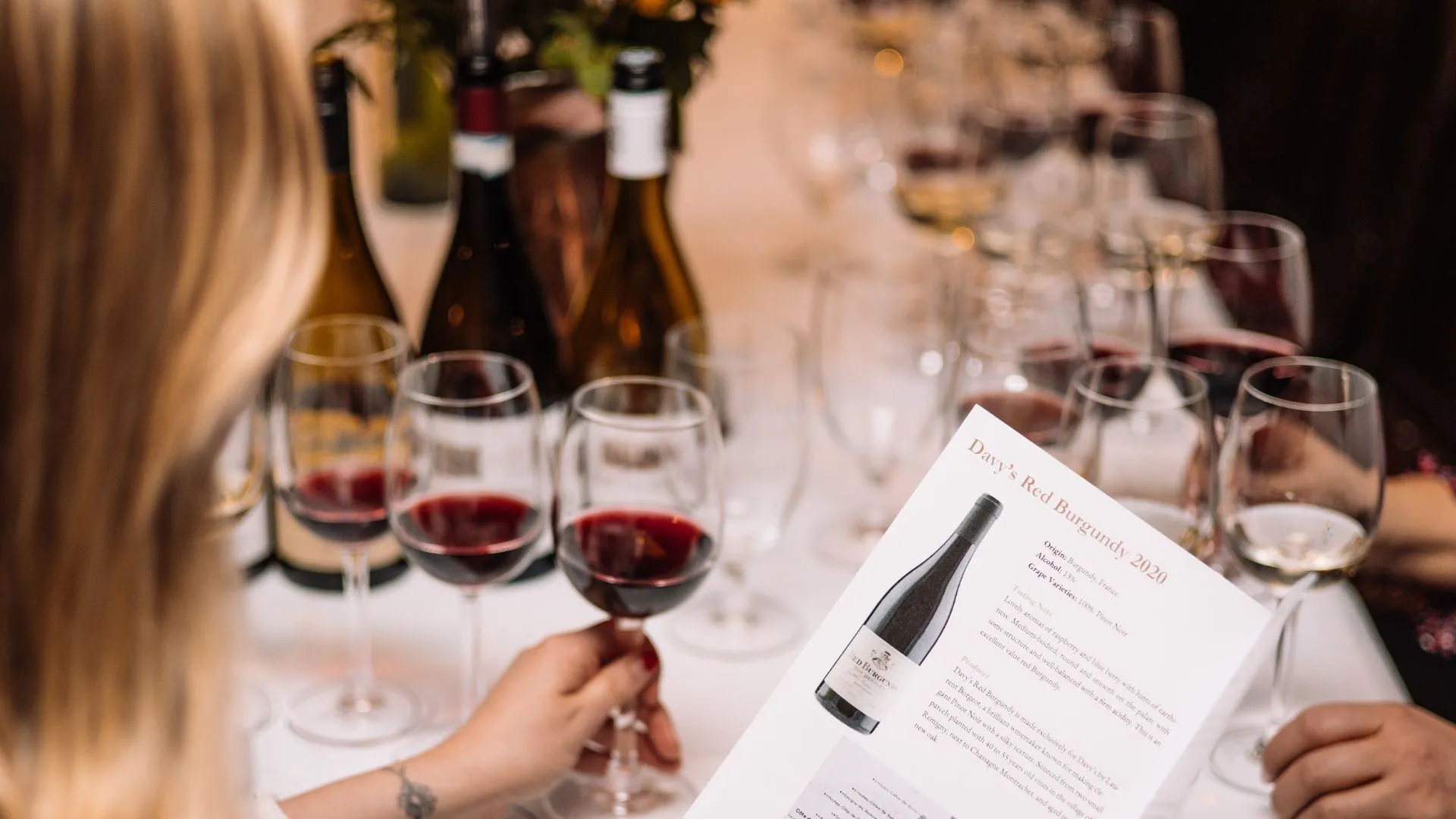 Davy's Wine School Tasting