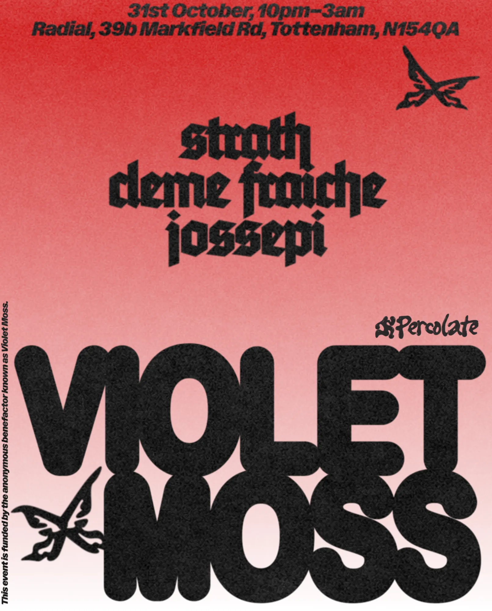 Violet Moss x Percolate: Halloween with Strath