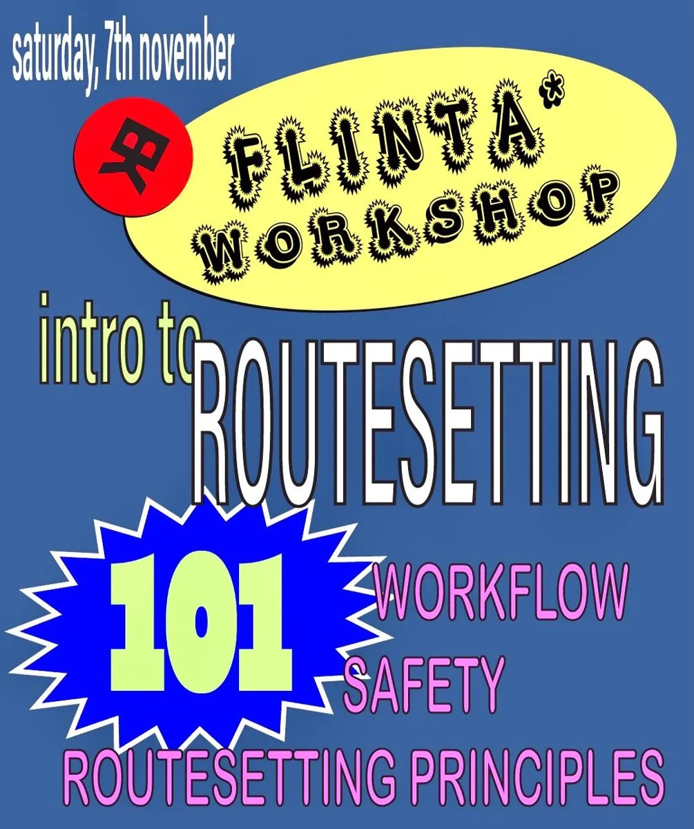 Intro to Routesetting Workshop (FLINTA*)