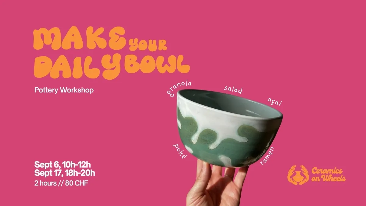 Make Your Daily Bowl - Pottery Workshop