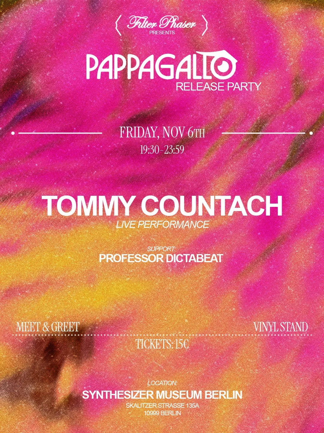 Tommy Countach Live - Pappagallo Release Party