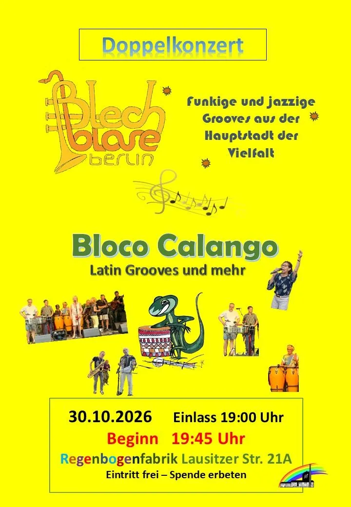 Blechblase & Bloco Calango
