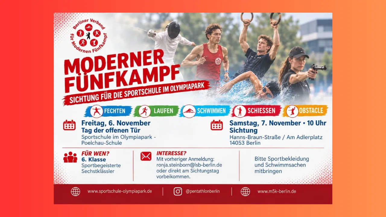 Entdecke den Modernen Fünfkampf – Sichtung