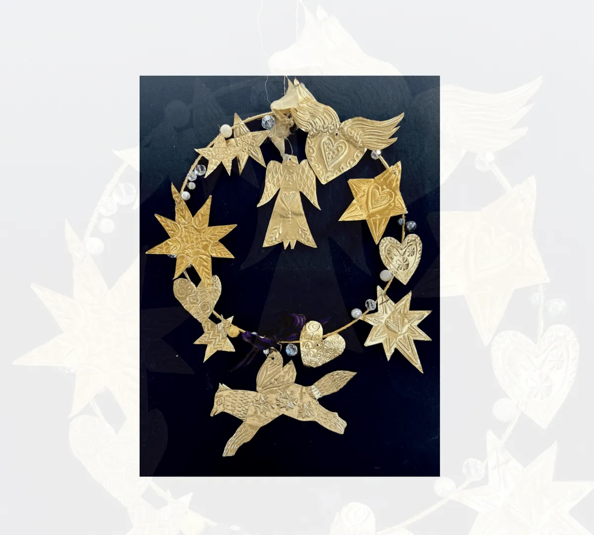 Festive Embossing: Foil & Wire Decorations