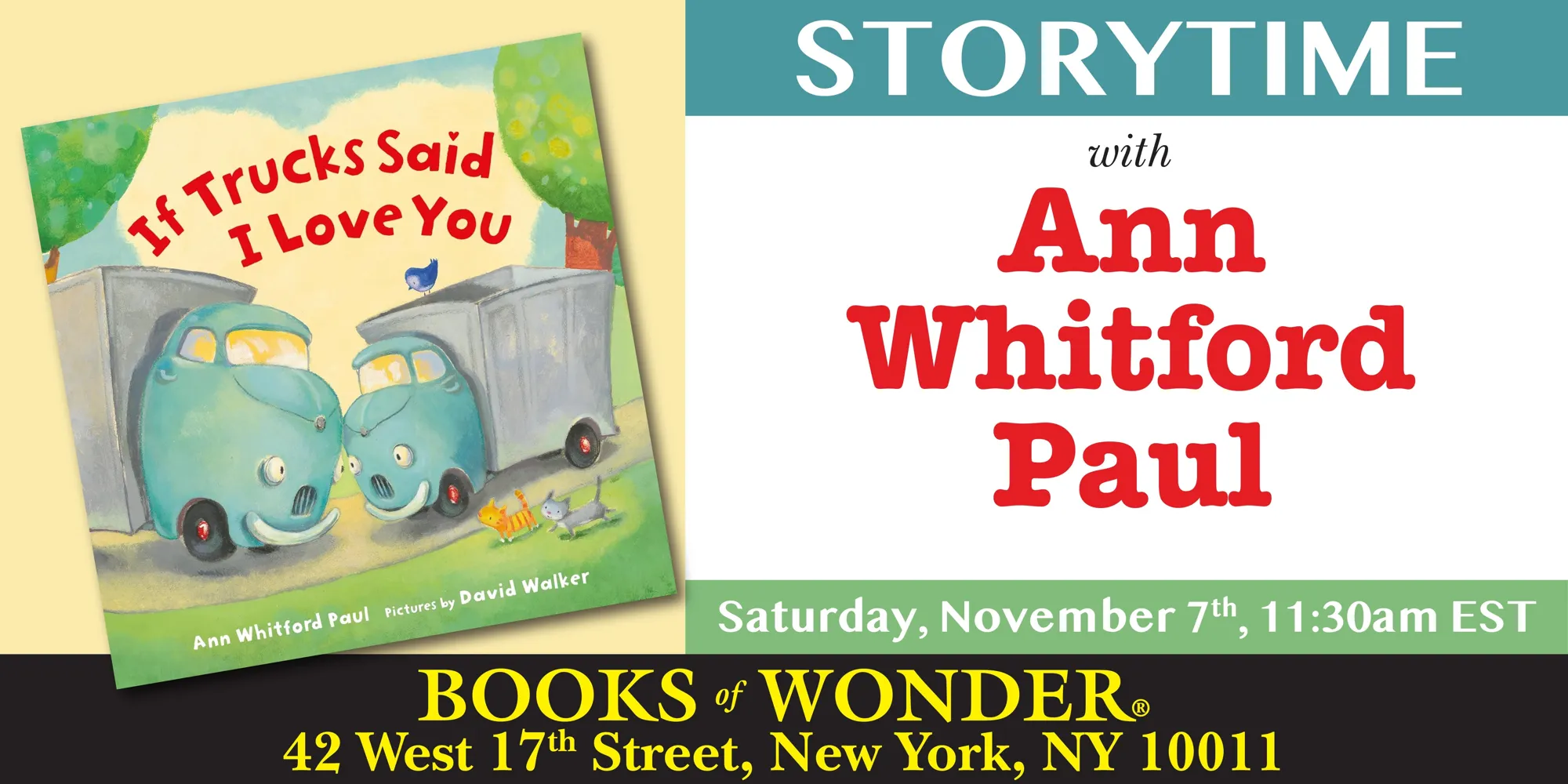 Storytime with the Author | ANN WHITFORD PAUL