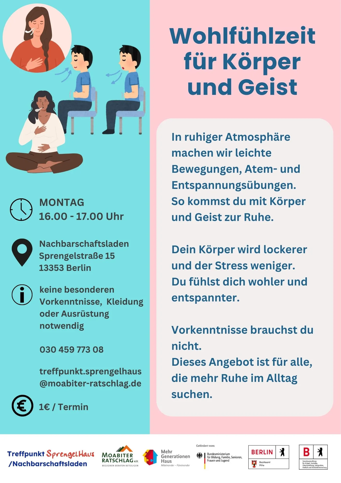 Entspannung und Atemübungen