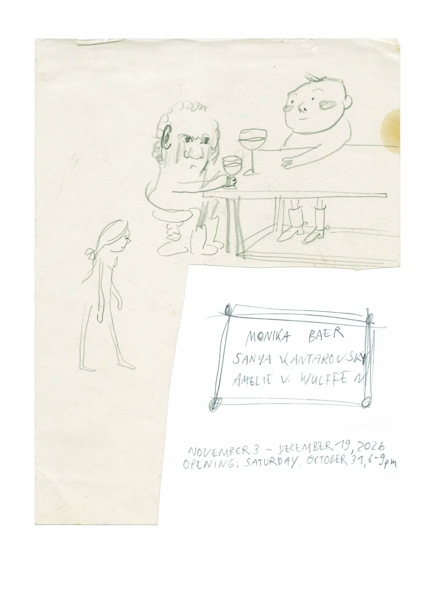 Monika Baer, Sanya Kantarovsky, Amelie von Wulffen