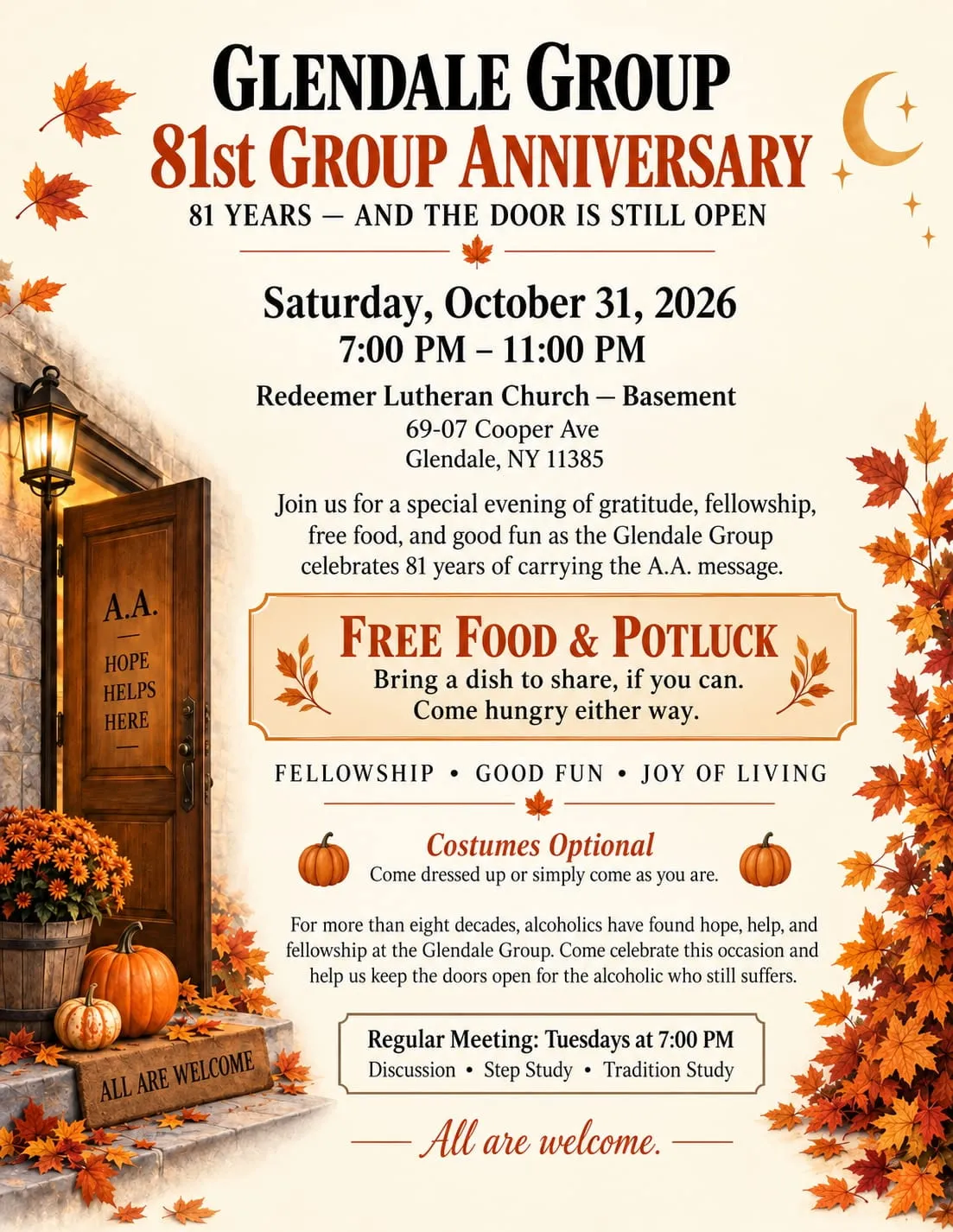 GLENDALE GROUP 81st GROUP ANNIVERSARY