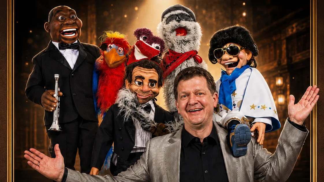 Abendfüllende Show mit Bauchredner Mike Maverick