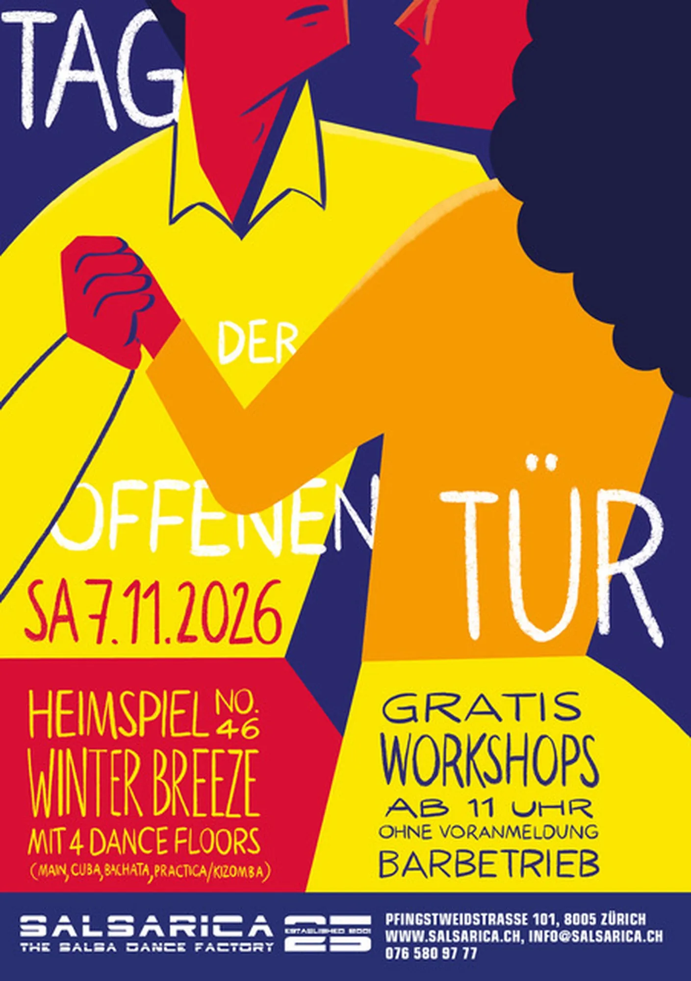 Tag der offenen Tanztür bei SalsaRica