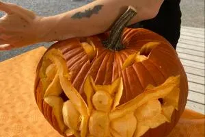 Halloween in der Fledermaus-Welt