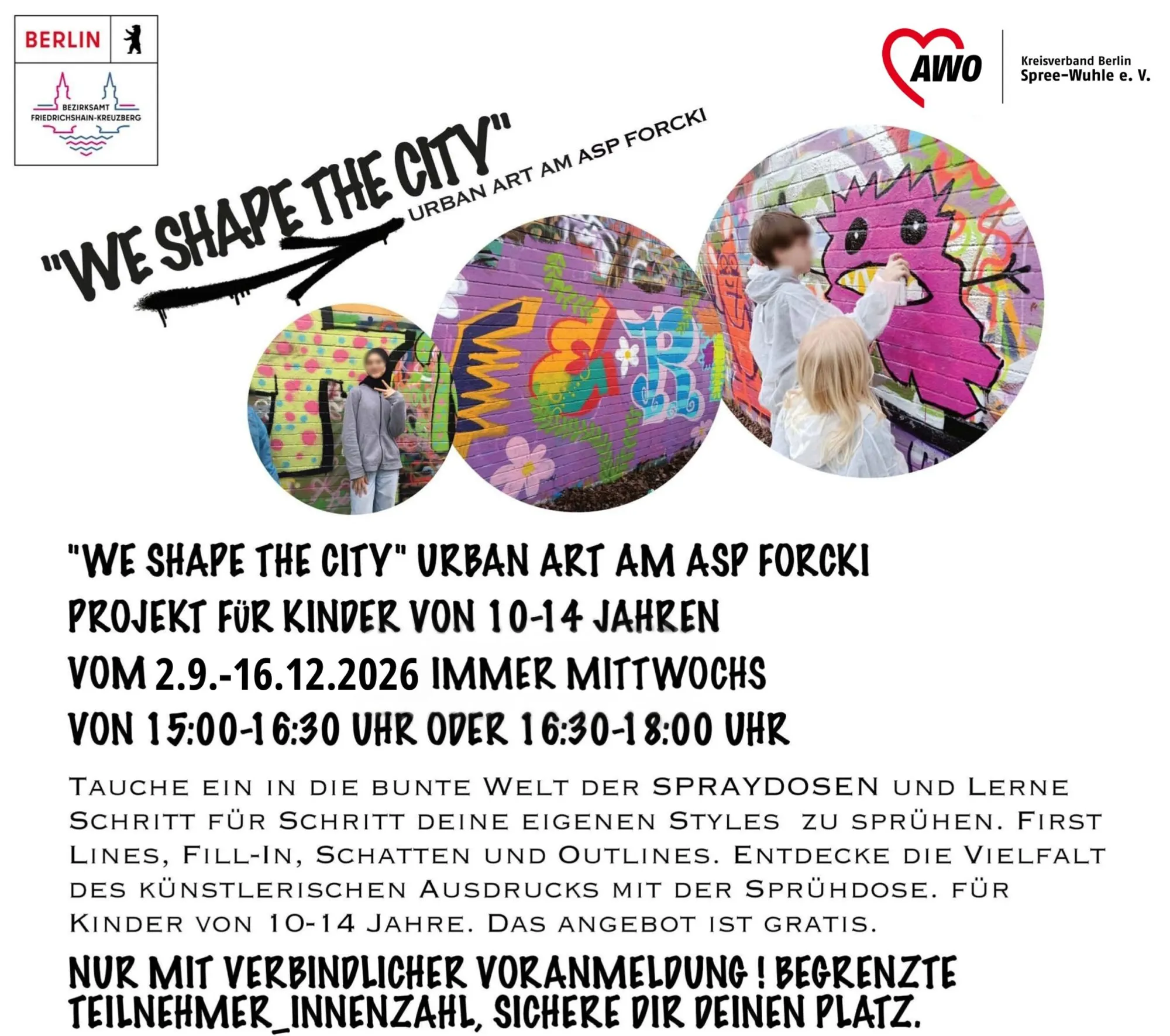 We Shape The City - Urban Art auf dem Forcki