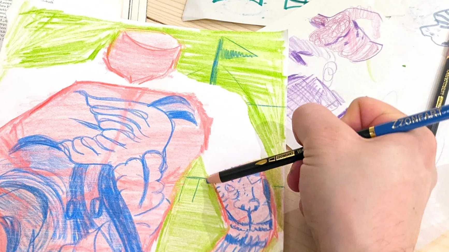 Expressive Drawing - Ausdrucksstarkes Zeichnen