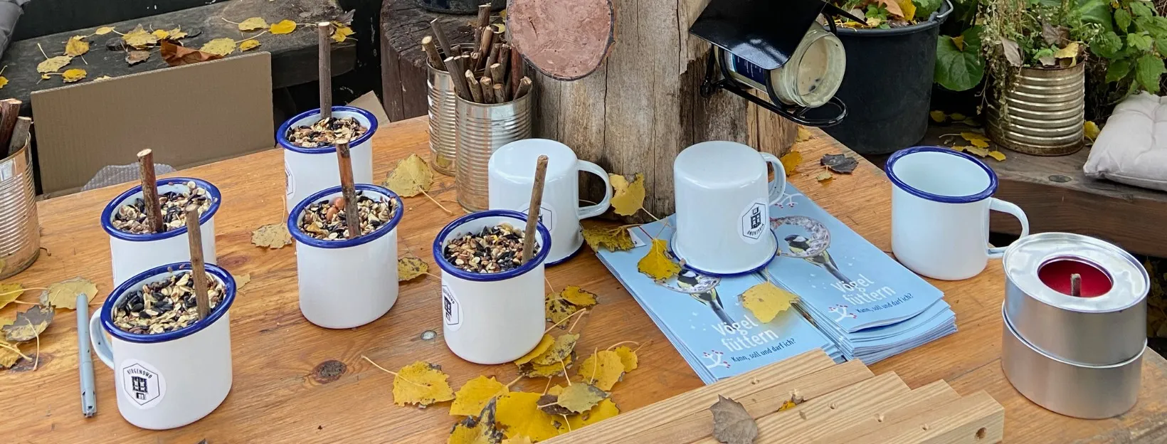Workshop: Vogelfutter herstellen