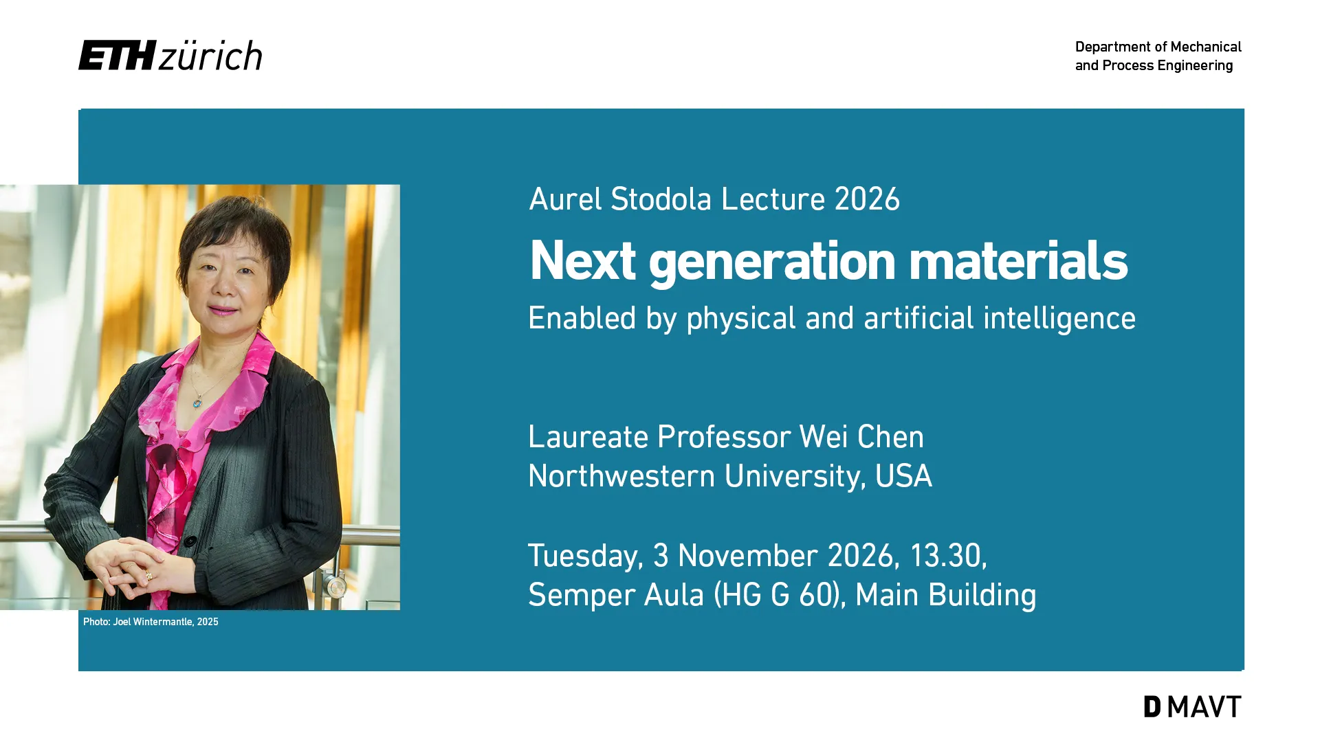 Aurel Stodola Lecture