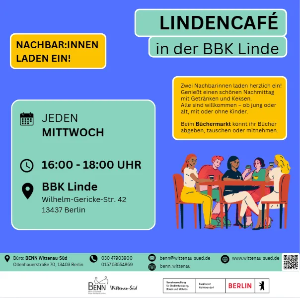 Lindencafé und Büchertausch