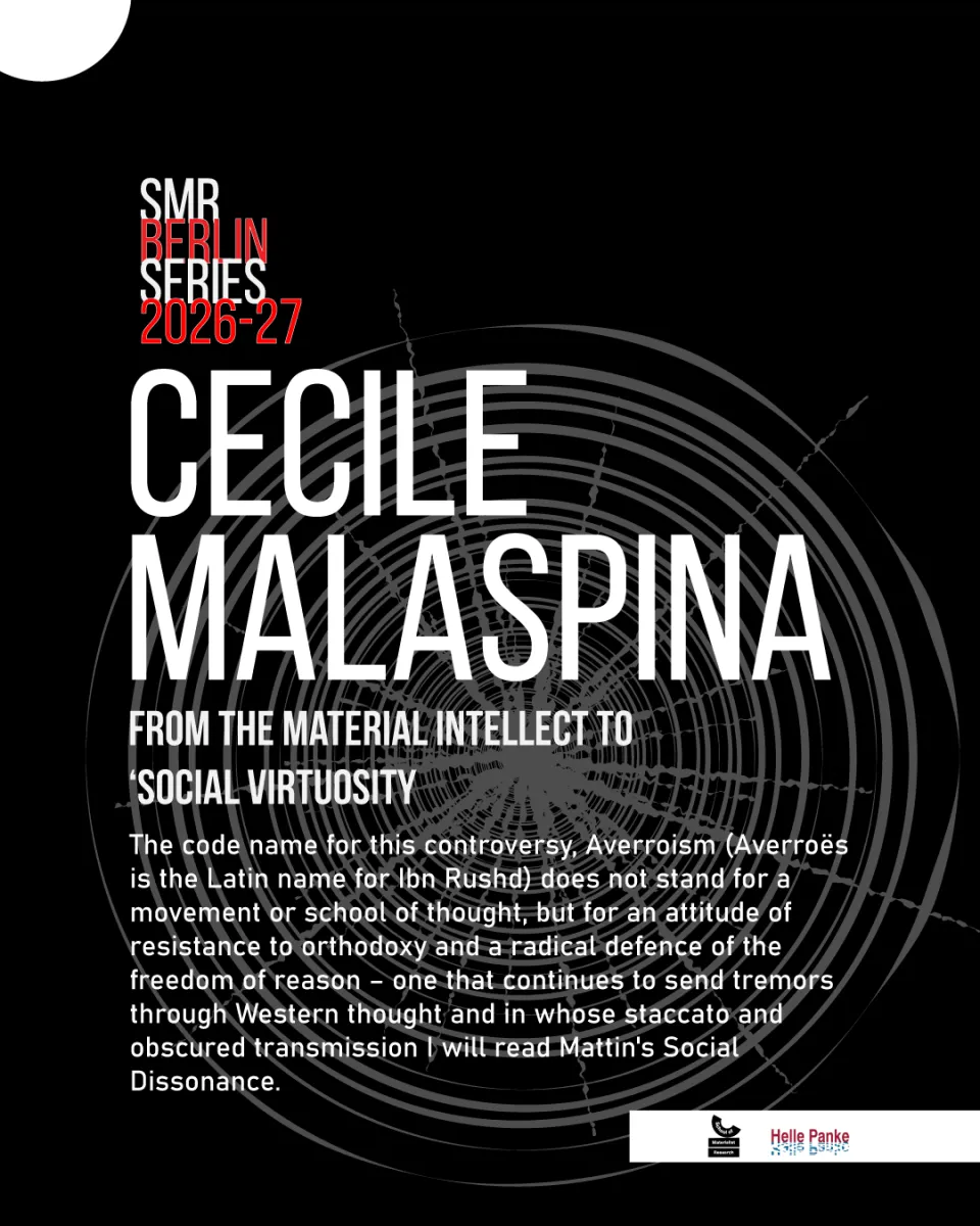 From the material intellect to ‘social virtuosity'