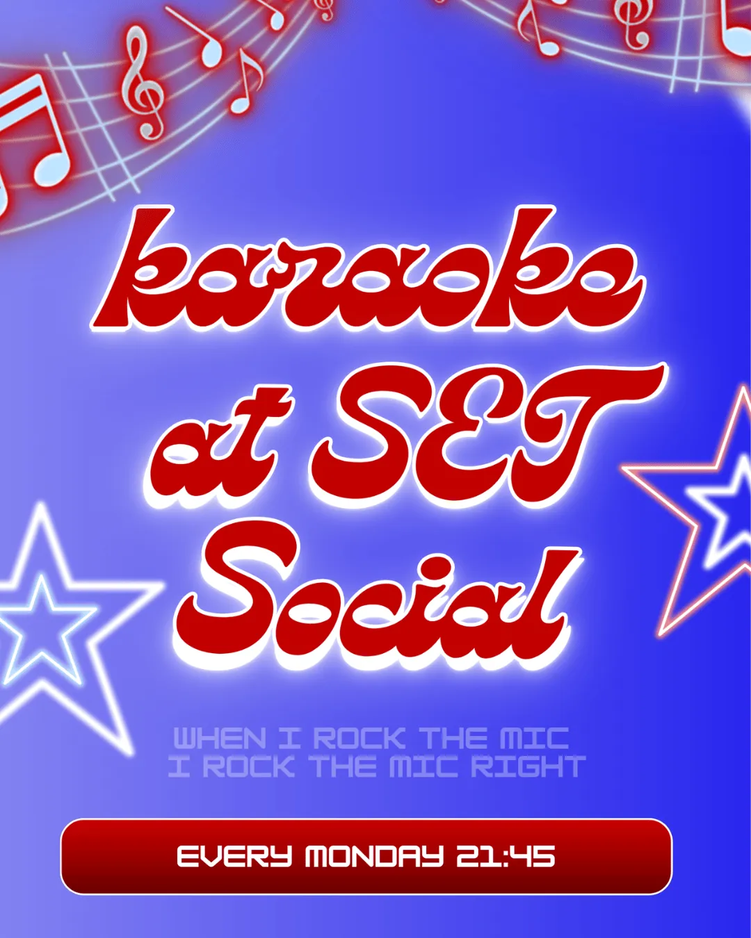 SET Social Karaoke Night