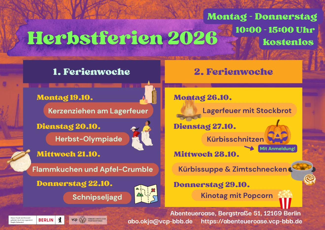 Herbstferien in der Abenteueroase