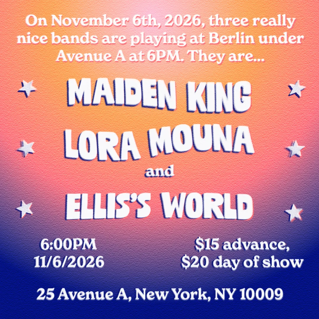 Maiden King | Lora Mouna | Ellis's World