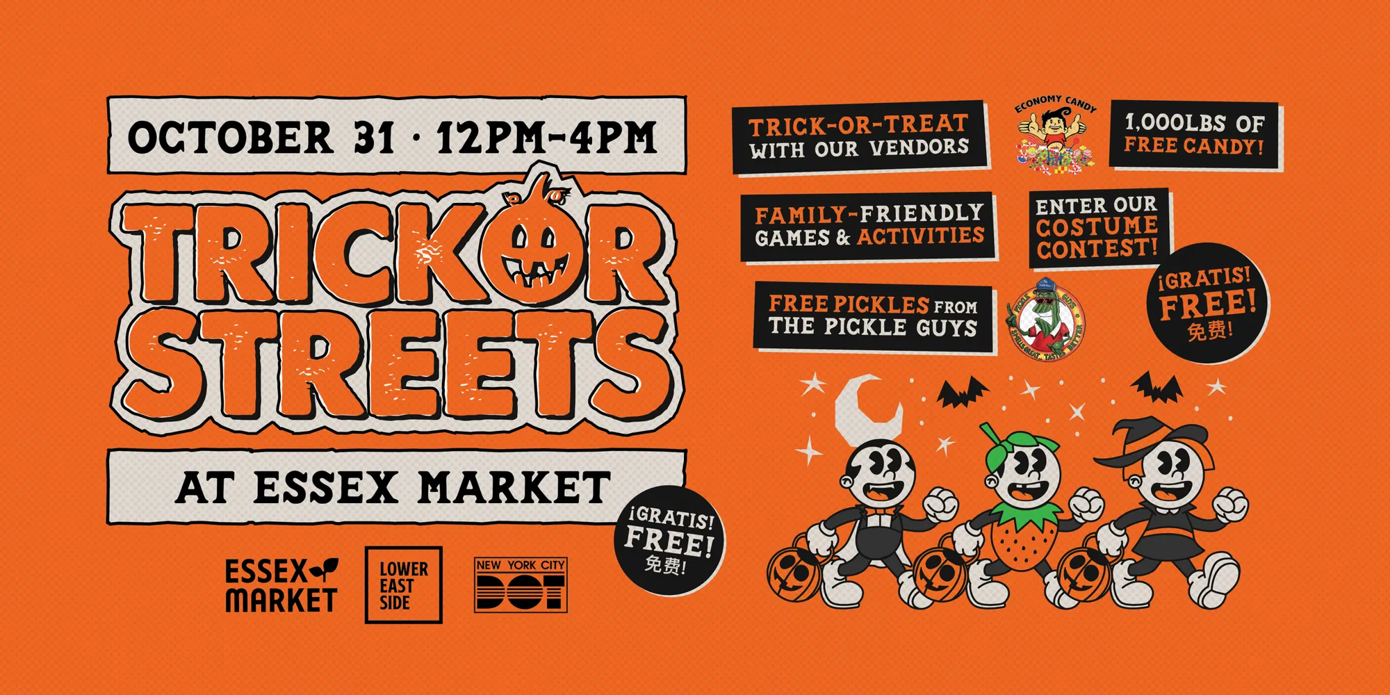 Trick or Streets at Essex Market 2026