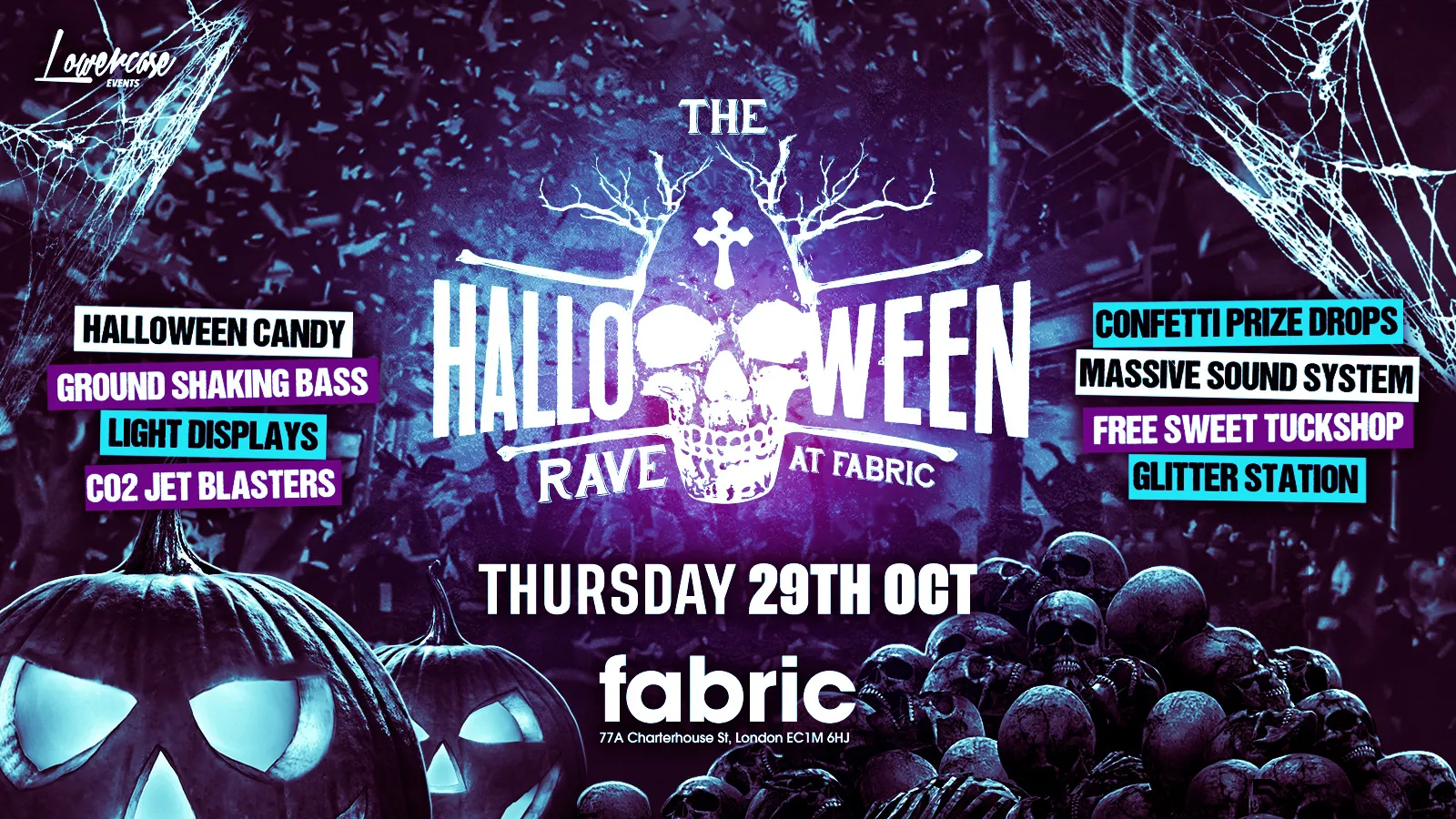 The Halloween Rave at Fabric