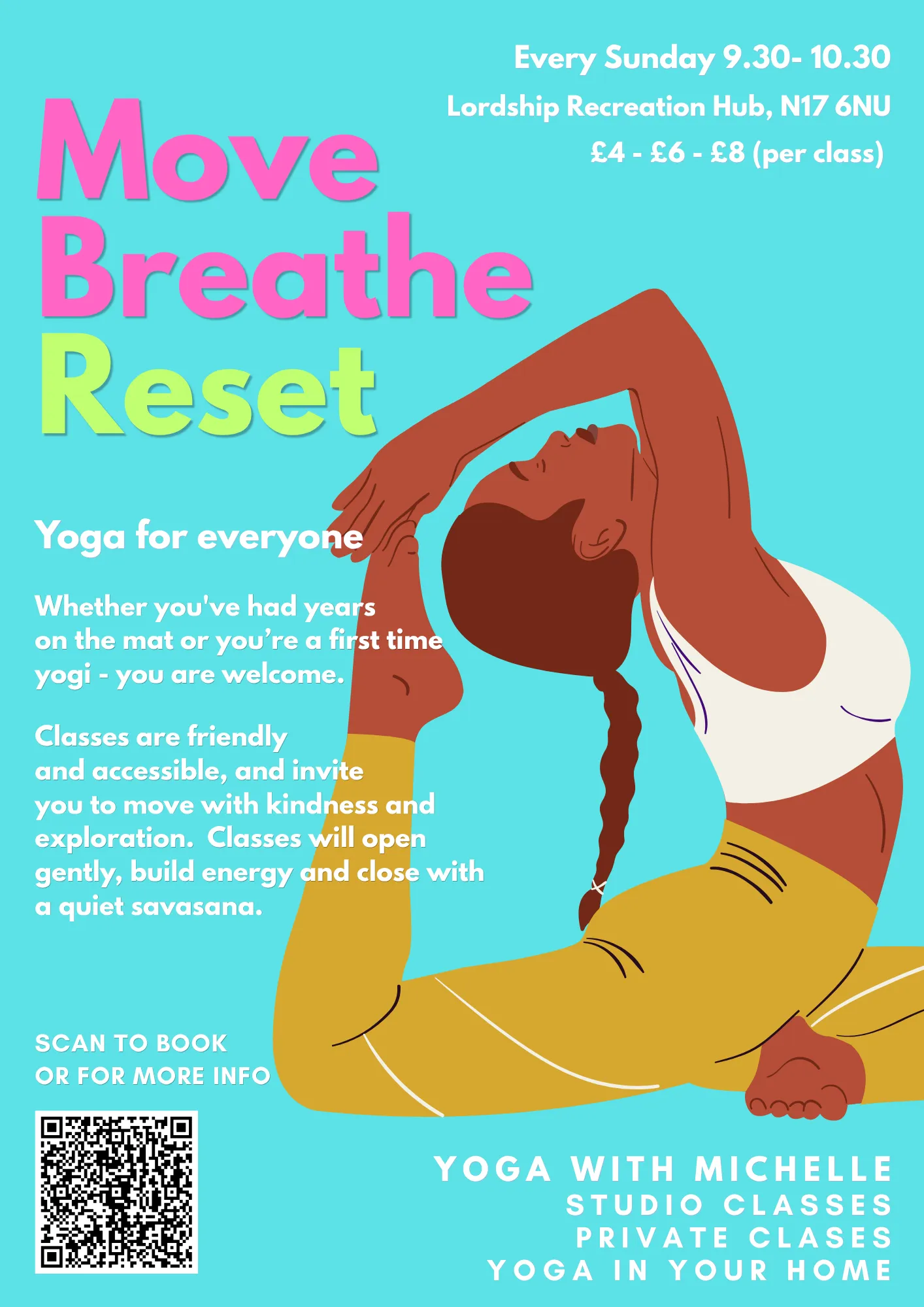 Move Breathe Reset - All Levels Yoga Class