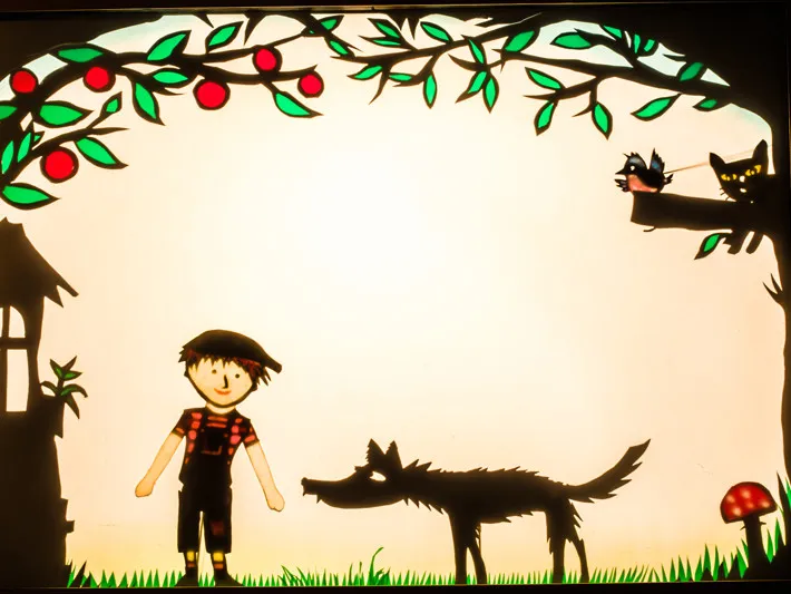 Schattentheater Scuraluna: "Peter und der Wolf"