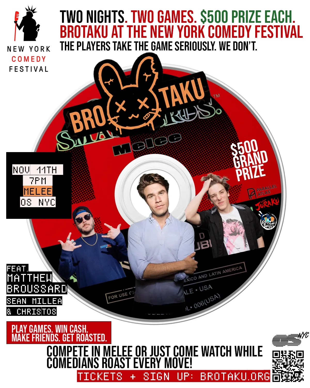 New York Comedy Festival Presents: Brotaku ft. Super Smash Melee