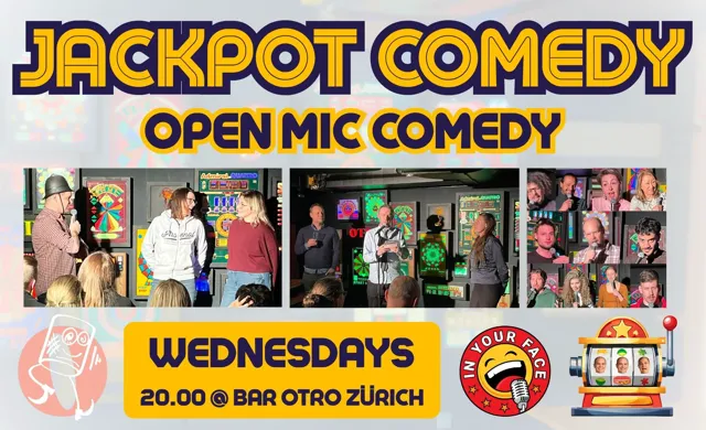 Jackpot Comedy - downstairs @ OTRO