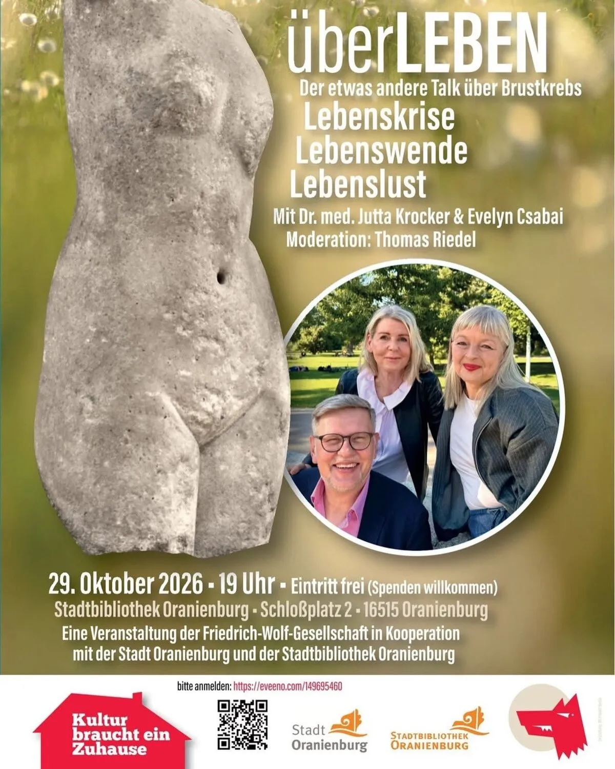 überLEBEN - Der etwas andere Talk über Brustkrebs