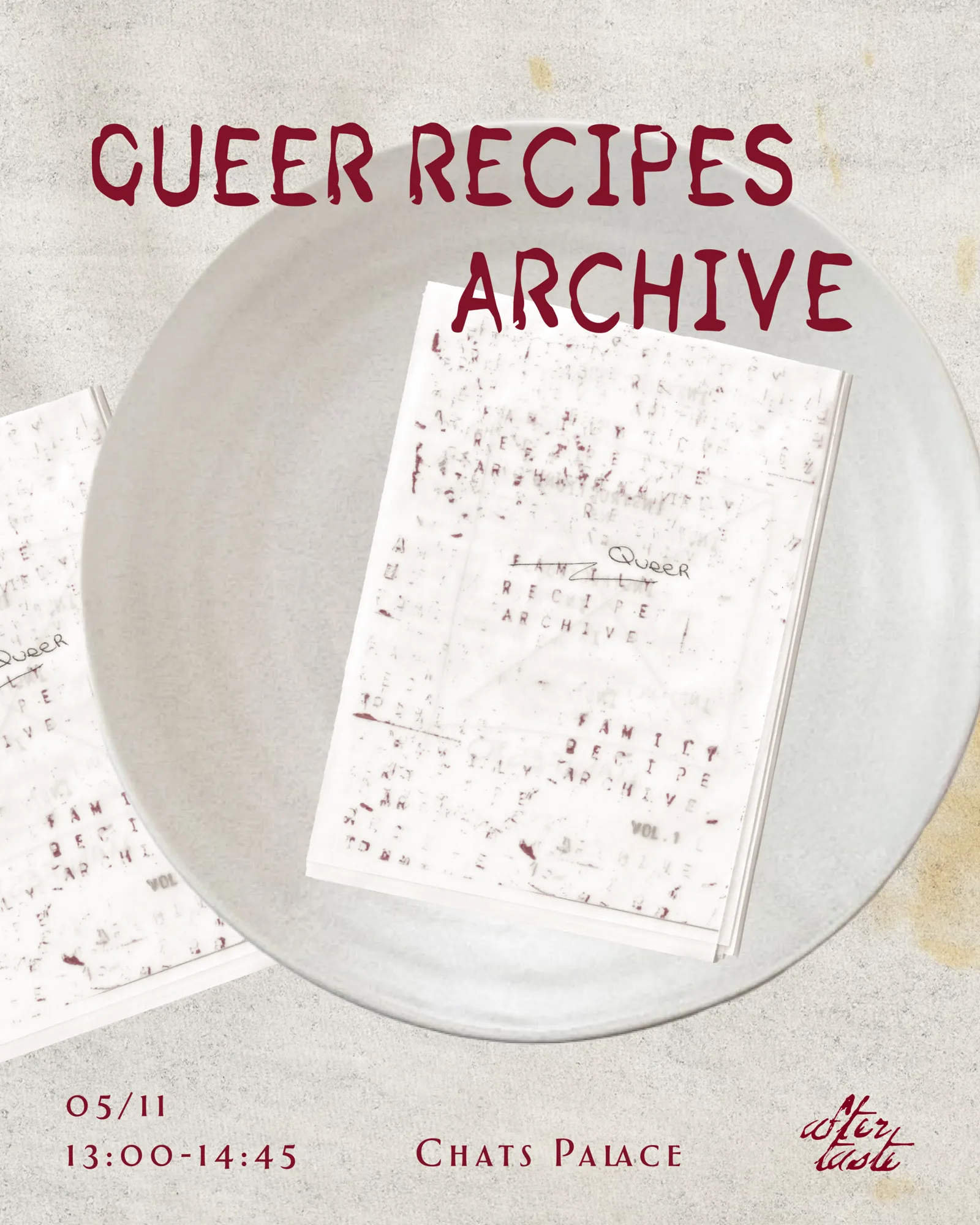 Queer Recipes Archive (Community Workshop)