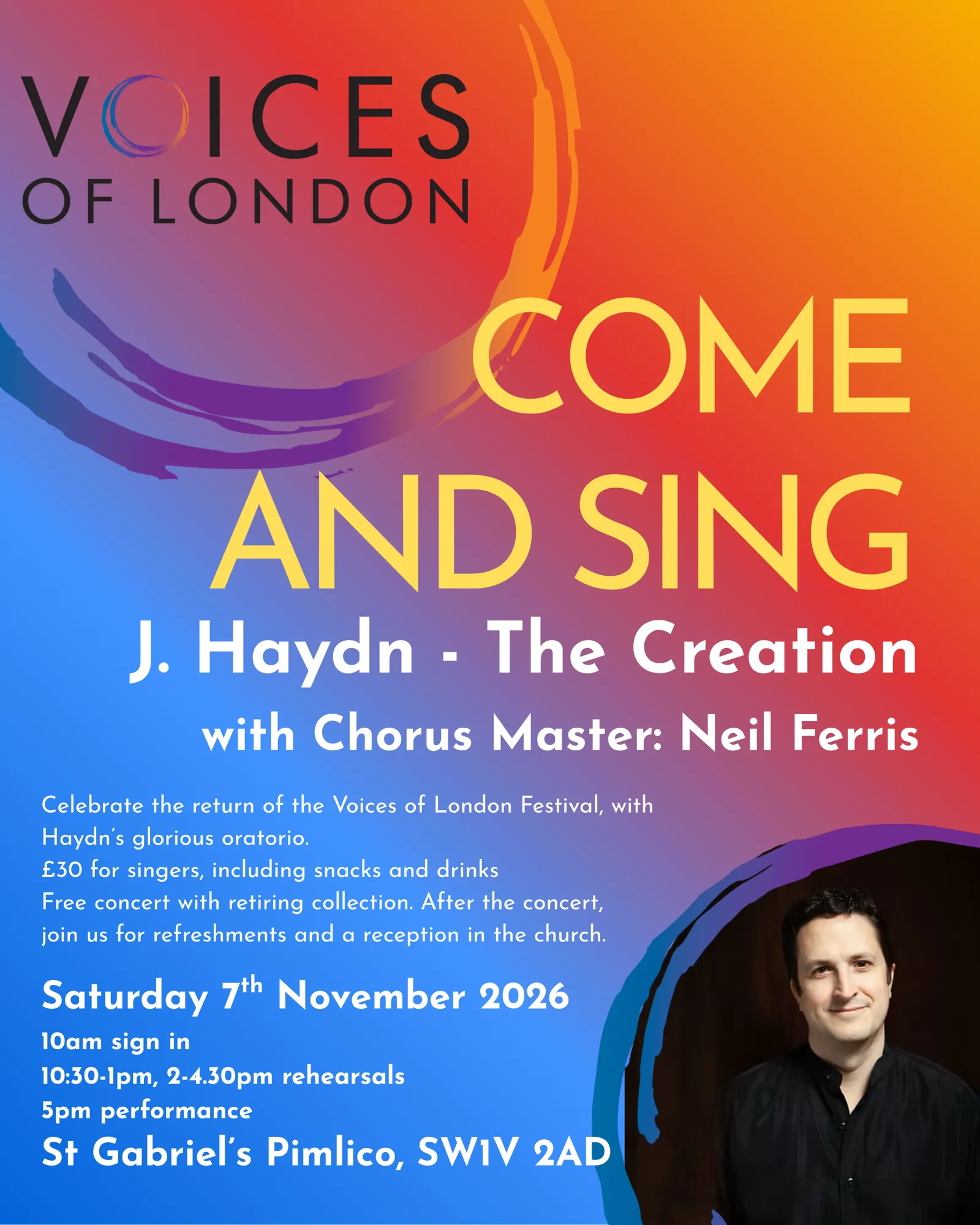 The Voices of London Festival - Come & Sing J. Haydn - The Creation