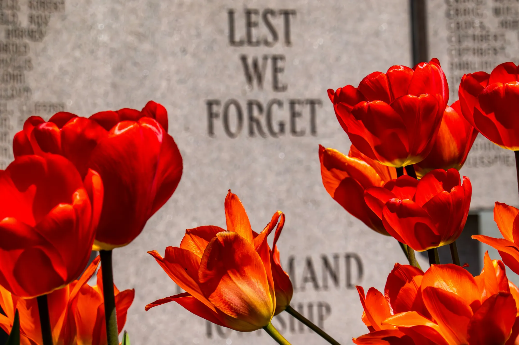 Act of Remembrance service