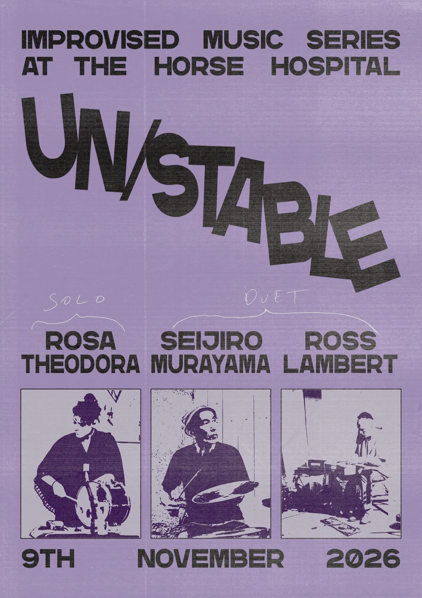 Un/stable: Seijiro Murayama / Ross Lambert | Rosa Theodora