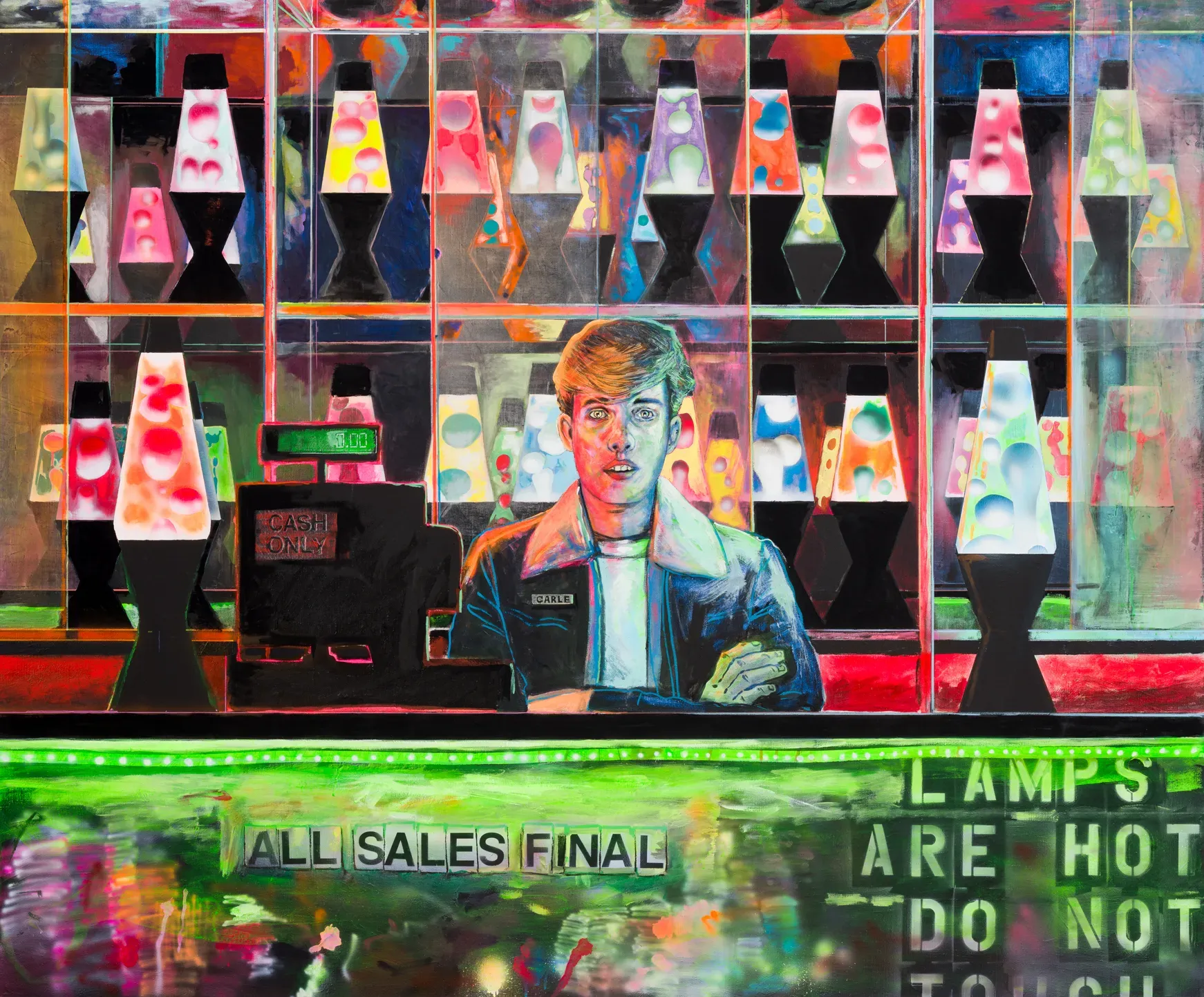 Hernan Bas: TIME TO SHINE! (the salesmen)