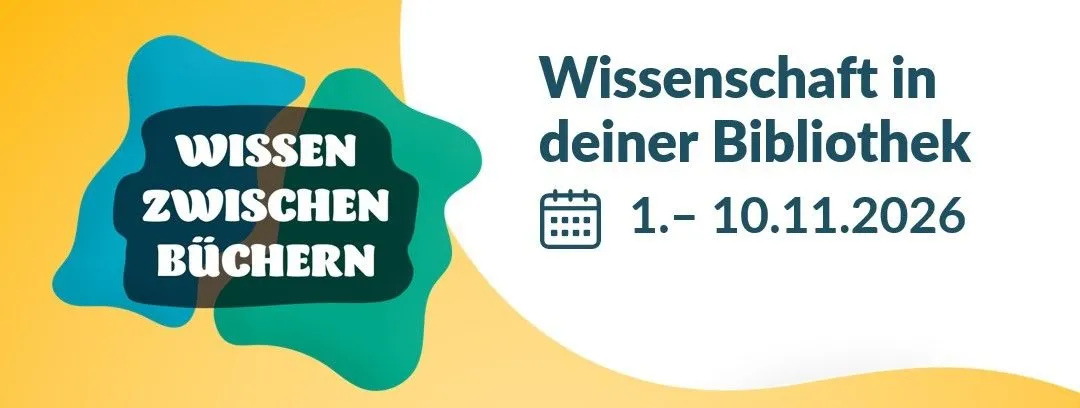 Wissen zwischen Büchern: Unser Programm zur Berlin Science Week