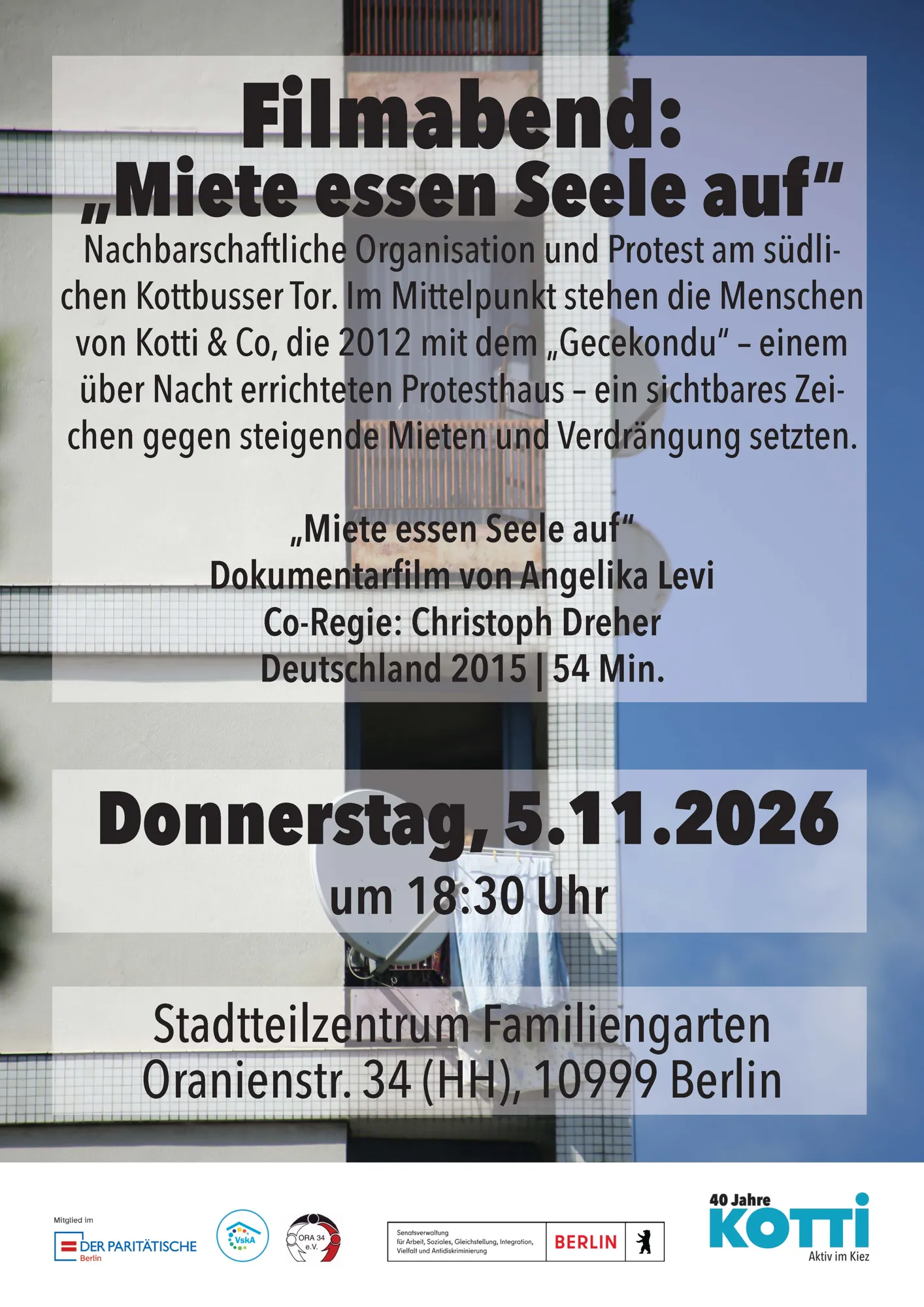 Miete essen Seele auf