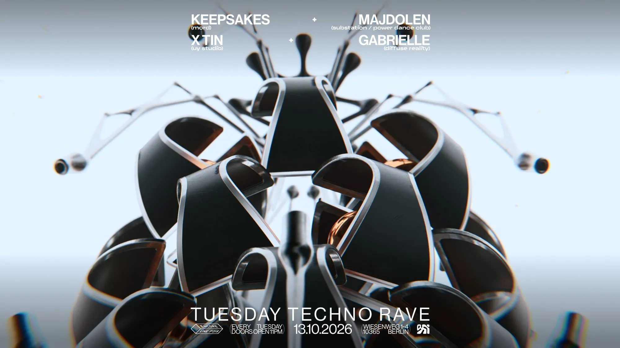 ✦encore.une.fois✦ / TUESDAY TECHNO RAVE