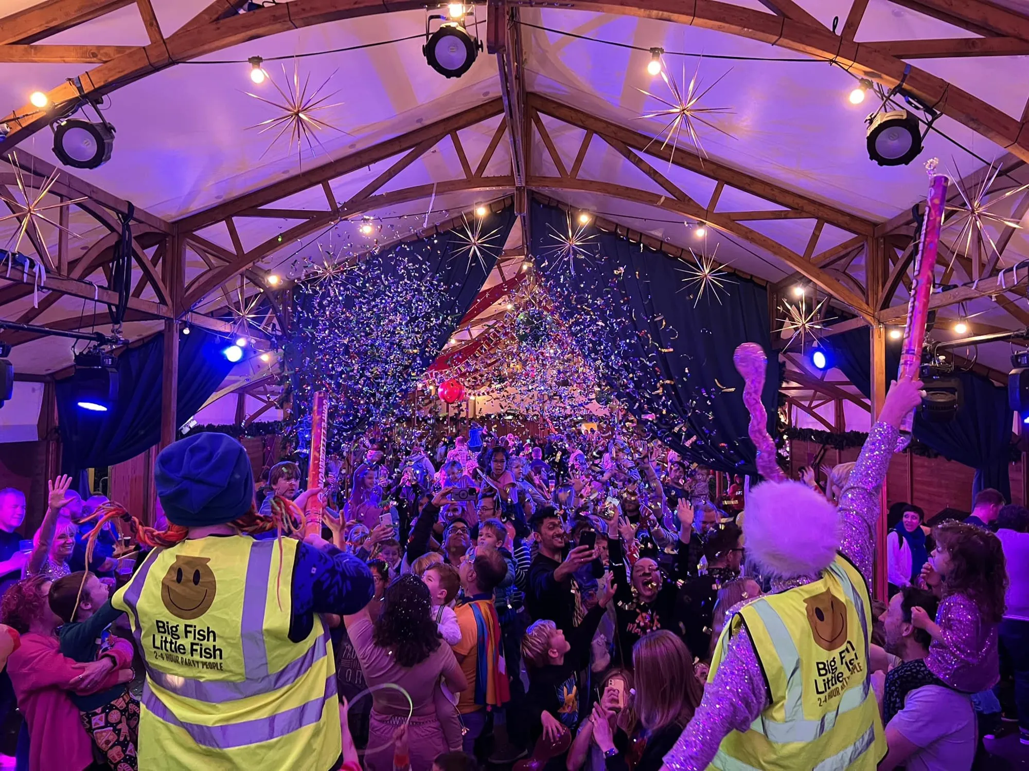 Big Fish Little Fish Snow Ball Family Rave DJ Aphrodite