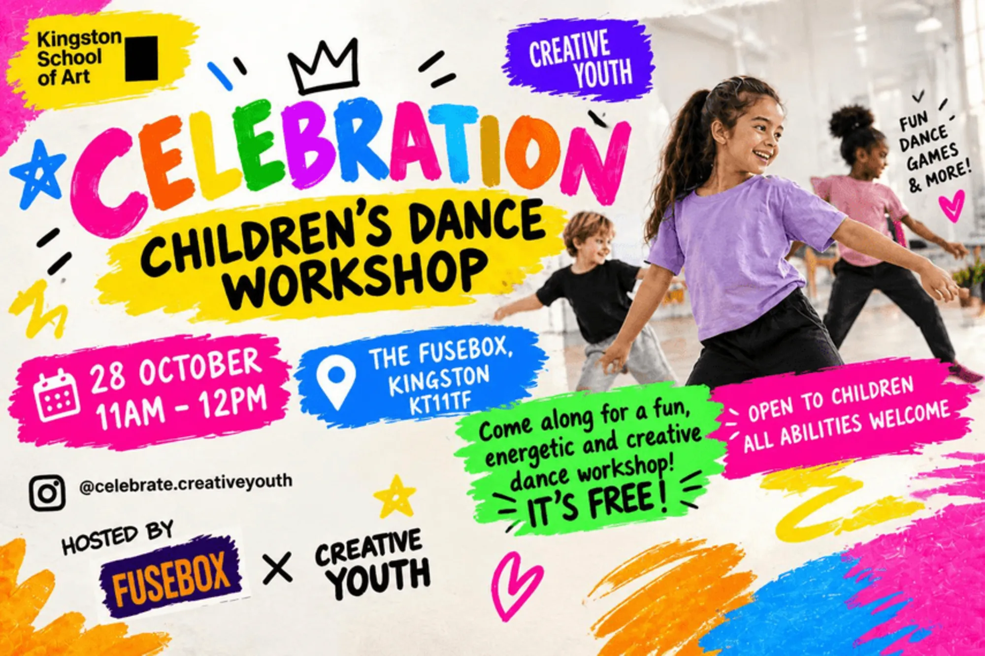 Celebration! – A Children’s Dance Workshop