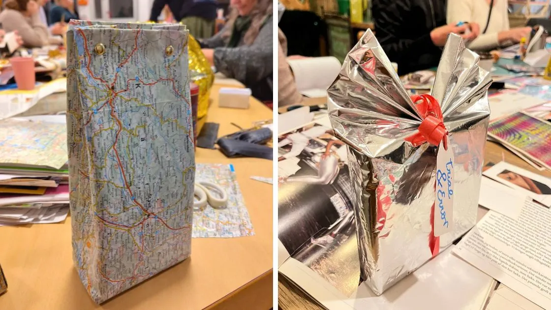 Nachhaltige Geschenkverpackungen ohne Müll! Wir gestalten Schachteln, Umschläge und Co.